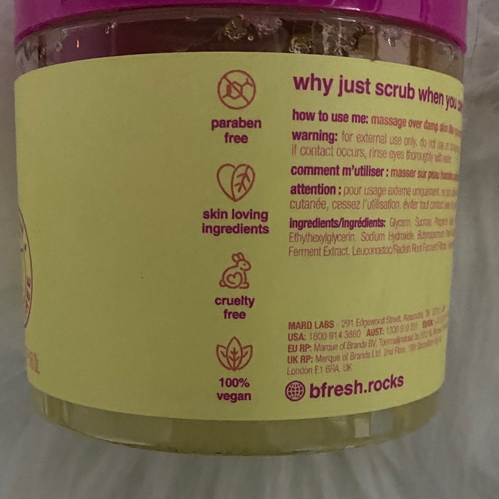 Scrub me like you mean it Pineapple Punch Body Scrub - 16oz buy one get one - Picture 8 of 10